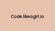 Code.likeagirl.io Coupon Codes