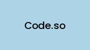 Code.so Coupon Codes