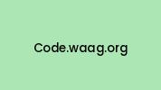 Code.waag.org Coupon Codes