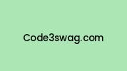 Code3swag.com Coupon Codes