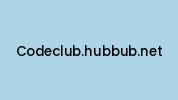 Codeclub.hubbub.net Coupon Codes