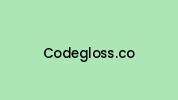 Codegloss.co Coupon Codes