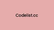 Codelist.cc Coupon Codes