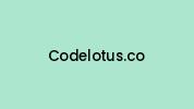 Codelotus.co Coupon Codes