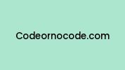 Codeornocode.com Coupon Codes