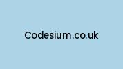Codesium.co.uk Coupon Codes