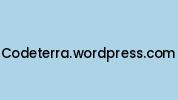 Codeterra.wordpress.com Coupon Codes