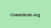 Coexistcoin.org Coupon Codes