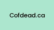 Cofdead.ca Coupon Codes