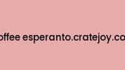 Coffee-esperanto.cratejoy.com Coupon Codes