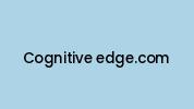 Cognitive-edge.com Coupon Codes
