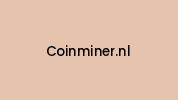 Coinminer.nl Coupon Codes