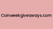 Coinweekgiveaways.com Coupon Codes