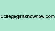 Collegegirlsknowhow.com Coupon Codes
