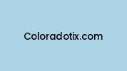 Coloradotix.com Coupon Codes