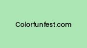 Colorfunfest.com Coupon Codes