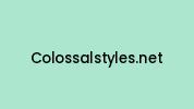 Colossalstyles.net Coupon Codes