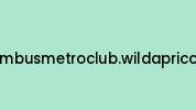 Columbusmetroclub.wildapricot.org Coupon Codes