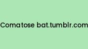 Comatose-bat.tumblr.com Coupon Codes