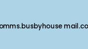 Comms.busbyhouse-mail.com Coupon Codes
