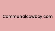 Communalcowboy.com Coupon Codes