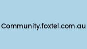 Community.foxtel.com.au Coupon Codes