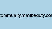 Community.mmfbeauty.com Coupon Codes