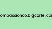 Compassionco.bigcartel.com Coupon Codes
