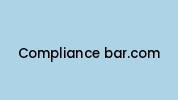 Compliance-bar.com Coupon Codes