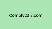 Comply2017.com Coupon Codes