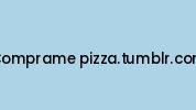 Comprame-pizza.tumblr.com Coupon Codes