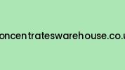 Concentrateswarehouse.co.uk Coupon Codes