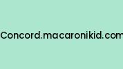 Concord.macaronikid.com Coupon Codes