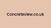 Concreteview.co.uk Coupon Codes