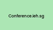 Conference.ieh.sg Coupon Codes