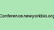 Conference.newyorkbio.org Coupon Codes