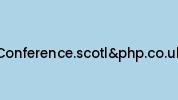 Conference.scotlandphp.co.uk Coupon Codes