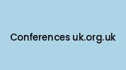Conferences-uk.org.uk Coupon Codes