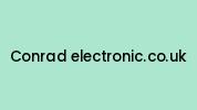Conrad-electronic.co.uk Coupon Codes