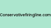 Conservativefiringline.com Coupon Codes