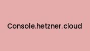 Console.hetzner.cloud Coupon Codes