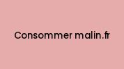 Consommer-malin.fr Coupon Codes