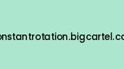 Constantrotation.bigcartel.com Coupon Codes