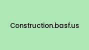 Construction.basf.us Coupon Codes