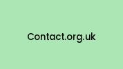 Contact.org.uk Coupon Codes