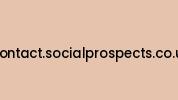 Contact.socialprospects.co.uk Coupon Codes