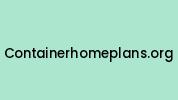 Containerhomeplans.org Coupon Codes