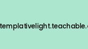Contemplativelight.teachable.com Coupon Codes