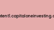 Content1.capitaloneinvesting.com Coupon Codes