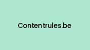 Contentrules.be Coupon Codes